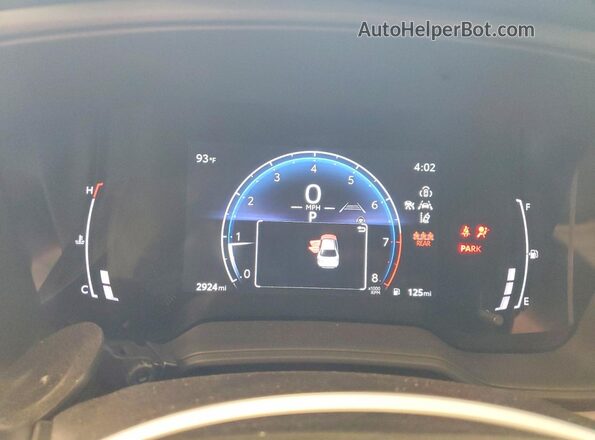 5YFB4MDE1TP443147 2026 TOYOTA COROLLA Gray Widok zestawu wskaźników