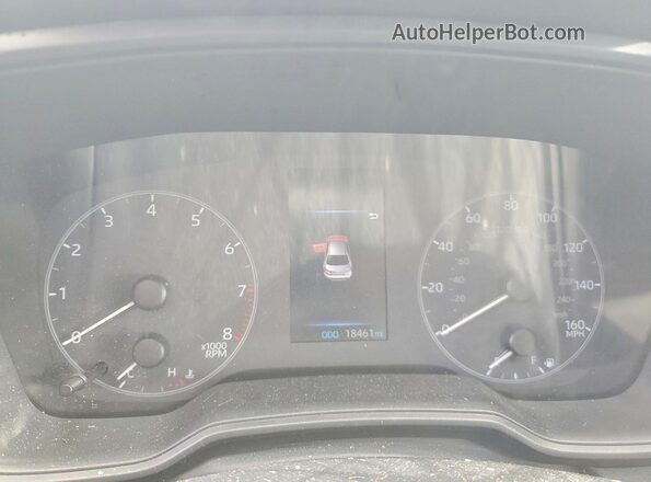 5YFB4MDE2PP021720 2023 TOYOTA COROLLA Синий Вид щитка приборов