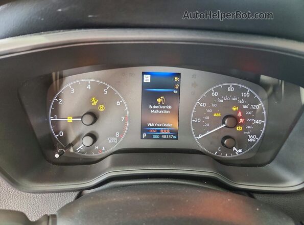 5YFB4MDE2SP244073 2025 TOYOTA COROLLA Серебряный Вид щитка приборов