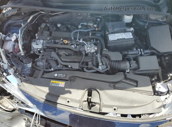 5YFB4MDE2SP244526 2025 TOYOTA COROLLA Синий Вид задней части салона