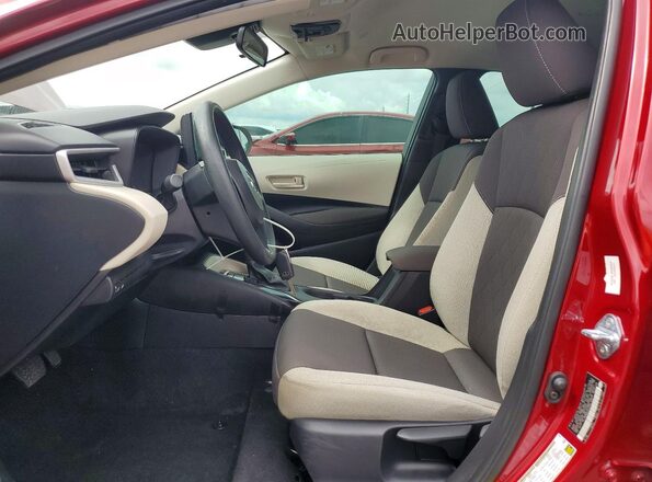 5YFB4MDE2SP288302 2025 TOYOTA COROLLA Burgundy Widok wnętrza z przodu