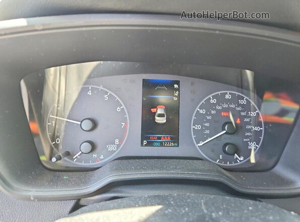 5YFB4MDE2SP355660 2025 TOYOTA COROLLA Gray Widok zestawu wskaźników