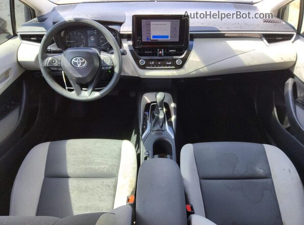 5YFB4MDE2SP355948 2025 TOYOTA COROLLA Blue Dashboard view