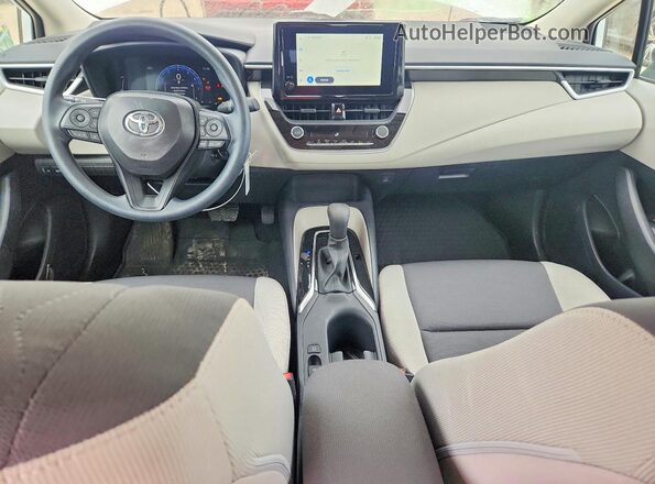 5YFB4MDE2TP359743 2026 TOYOTA COROLLA Белый Вид панели приборов