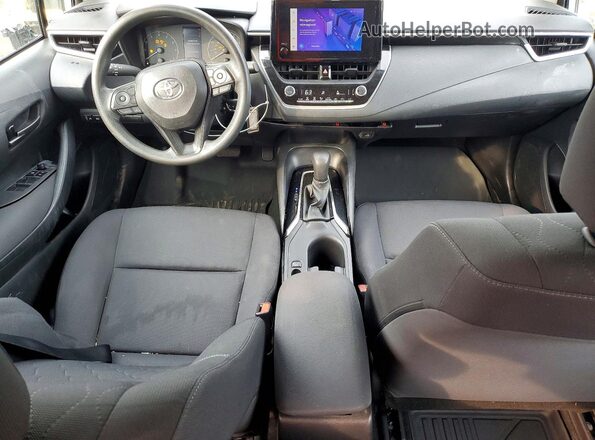 5YFB4MDE3PP044892 2023 TOYOTA COROLLA Silver Vista del salpicadero