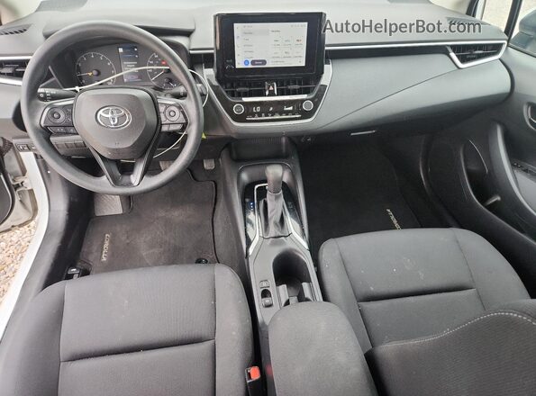 5YFB4MDE3PP059585 2023 TOYOTA COROLLA White Widok deski rozdzielczej