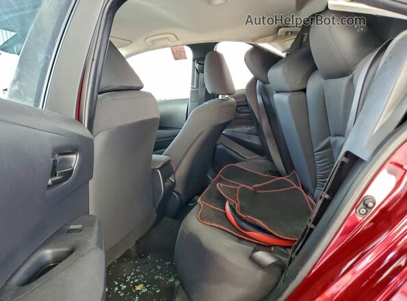 5YFB4MDE3RP090306 2024 TOYOTA COROLLA Red Вид задніх сидінь