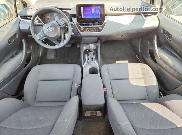 5YFB4MDE3SP277986 2025 TOYOTA COROLLA Black Widok deski rozdzielczej