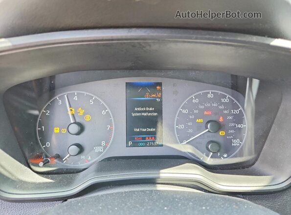 5YFB4MDE3SP277986 2025 TOYOTA COROLLA Black Widok zestawu wskaźników