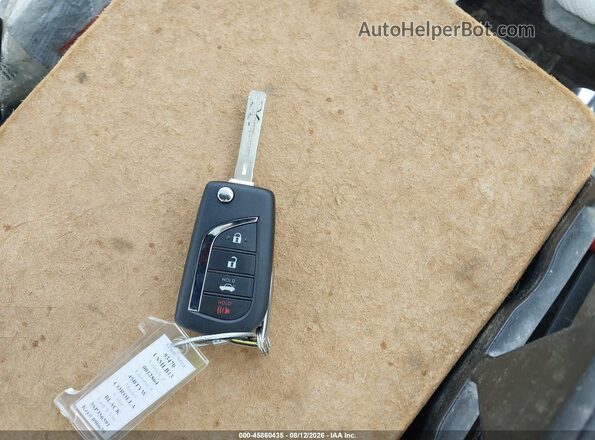 5YFB4MDE3SP356591 2025 TOYOTA COROLLA Black Vista del salpicadero