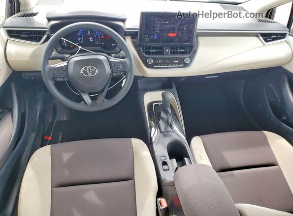 5YFB4MDE3TP371027 2026 TOYOTA COROLLA Blue Dashboard view