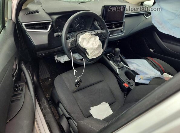 5YFB4MDE4PP016342 2023 TOYOTA COROLLA Silver Vista del salpicadero