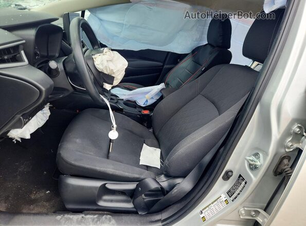 5YFB4MDE4PP016342 2023 TOYOTA COROLLA Silver Vista interior delantera