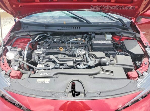 5YFB4MDE4SP249338 2025 TOYOTA COROLLA Red Rear interior view