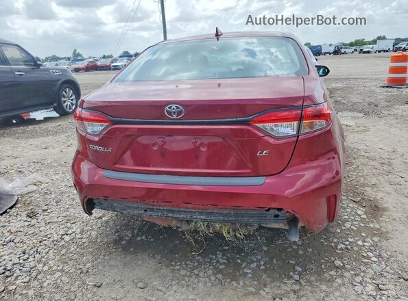 5YFB4MDE4SP249338 2025 TOYOTA COROLLA Red Rear view