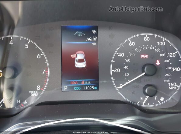 5YFB4MDE4SP260887 2025 TOYOTA COROLLA Синий Вид задних сидений