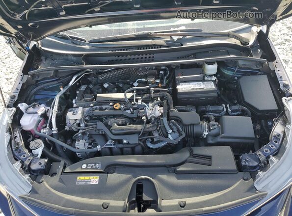 5YFB4MDE4SP264180 2025 TOYOTA COROLLA Синий Вид задней части салона