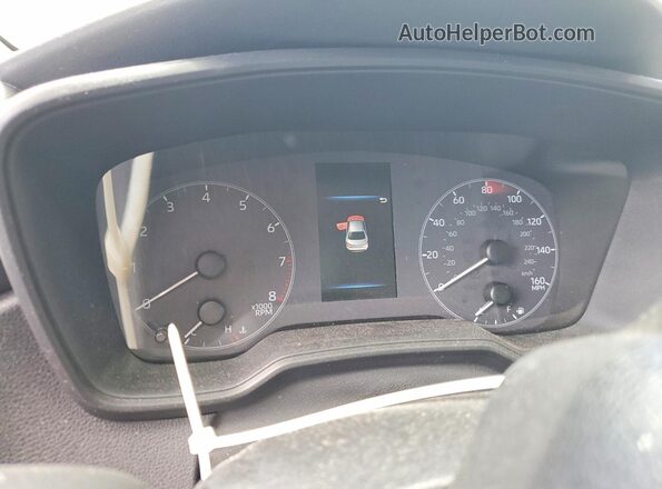5YFB4MDE4SP265524 2025 TOYOTA COROLLA Blue Widok zestawu wskaźników