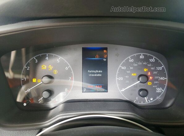 5YFB4MDE4SP286227 2025 TOYOTA COROLLA Black Vista del cuadro de instrumentos
