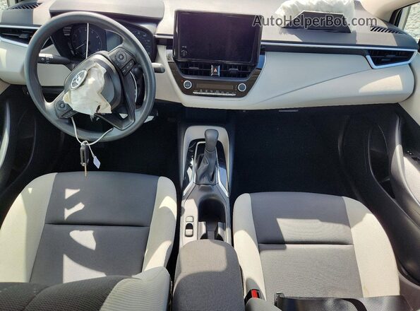 5YFB4MDE4SP296286 2025 TOYOTA COROLLA Gray Вид панелі приладів