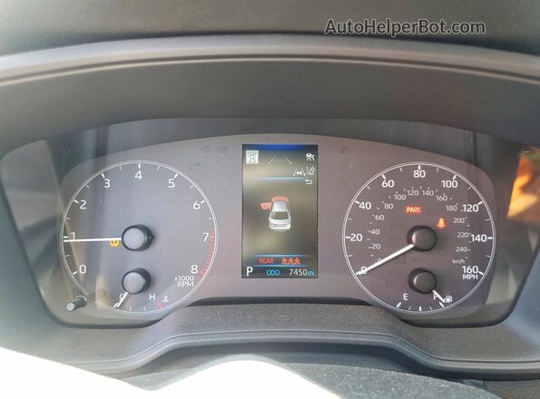 5YFB4MDE4SP319517 2025 TOYOTA COROLLA Черный Вид щитка приборов