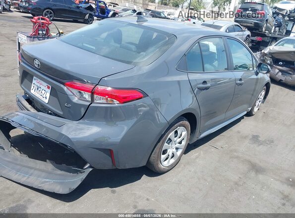 5YFB4MDE4SP354414 2025 TOYOTA COROLLA Gray Задня права чверть