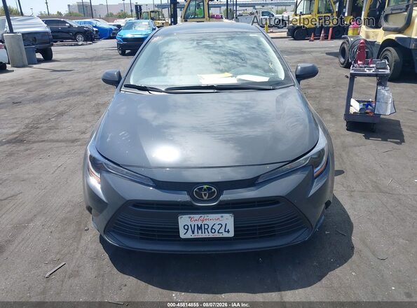 5YFB4MDE4SP354414 2025 TOYOTA COROLLA Gray Вид задньої частини салону