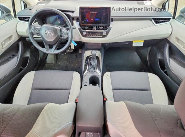 5YFB4MDE4TP370775 2026 TOYOTA COROLLA White წინა პანელის ხედი
