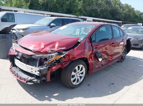 5YFB4MDE4TP425743 2026 TOYOTA COROLLA Красный Передняя левая четверть