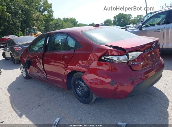 5YFB4MDE4TP425743 2026 TOYOTA COROLLA Красный Задняя левая четверть