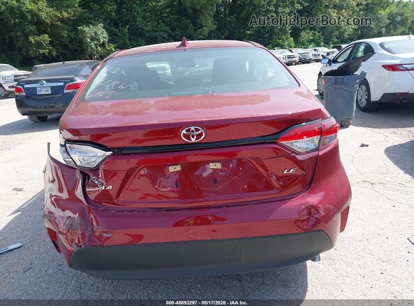 5YFB4MDE4TP425743 2026 TOYOTA COROLLA Красный 
