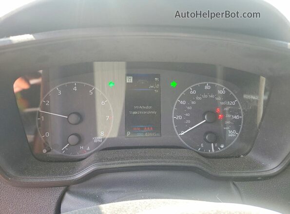 5YFB4MDE5PP008248 2023 TOYOTA COROLLA White Սարքավորումների վահանակի տեսք