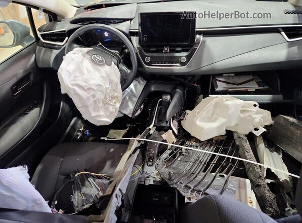 5YFB4MDE5RP183473 2024 TOYOTA COROLLA Gray Widok deski rozdzielczej