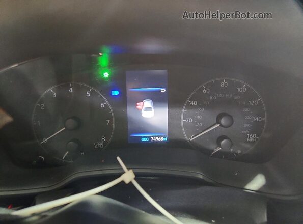 5YFB4MDE5RP183473 2024 TOYOTA COROLLA Gray Widok zestawu wskaźników