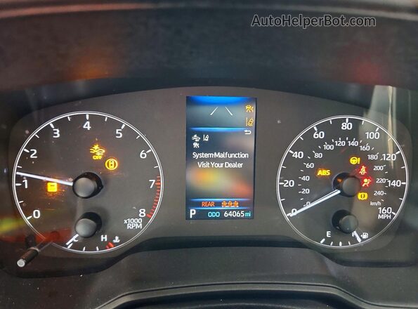 5YFB4MDE5RP197972 2024 TOYOTA COROLLA Silver Vista del cuadro de instrumentos