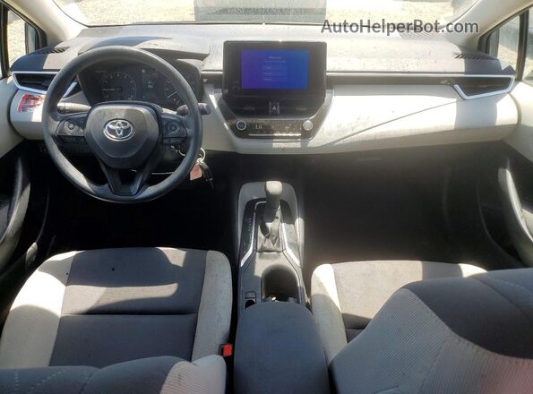 5YFB4MDE5SP234556 2025 TOYOTA COROLLA Blue Vista del salpicadero
