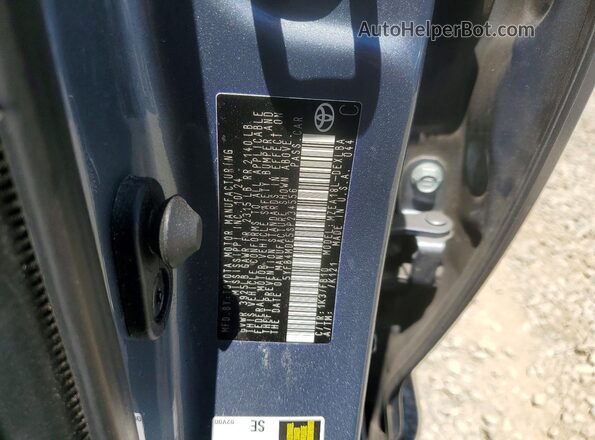5YFB4MDE5SP234556 2025 TOYOTA COROLLA Blue Vista del compartimento del motor