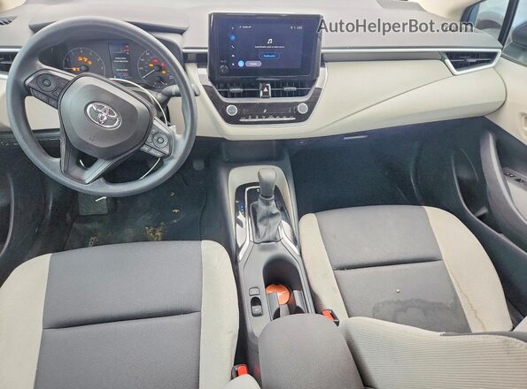 5YFB4MDE5SP235013 2025 TOYOTA COROLLA Blue Առջևի վահանակի տեսք