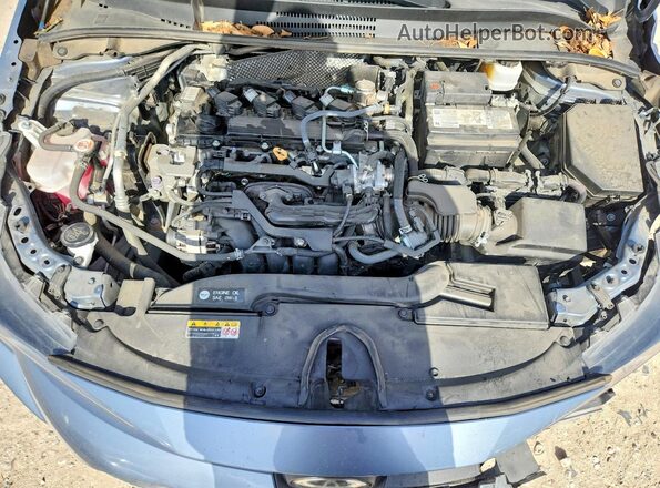 5YFB4MDE5SP235013 2025 TOYOTA COROLLA Blue Սալոնի հետևի տեսք