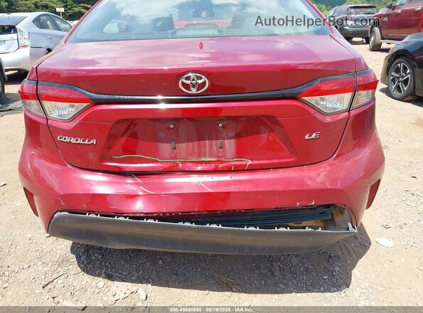 5YFB4MDE5SP259120 2025 TOYOTA COROLLA Red Widok z przodu
