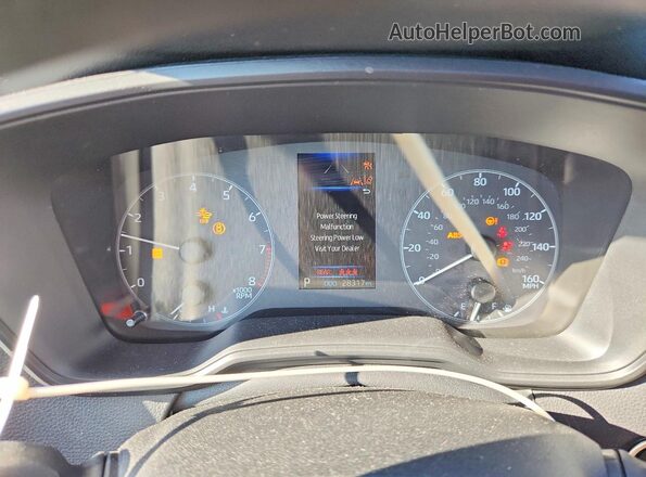 5YFB4MDE5SP261157 2025 TOYOTA COROLLA Черный Вид щитка приборов