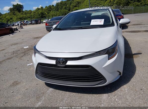 5YFB4MDE5SP272031 2025 TOYOTA COROLLA White Սարքավորումների վահանակի տեսք