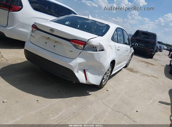 5YFB4MDE5SP286723 2025 TOYOTA COROLLA White Задня права чверть