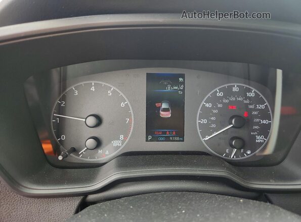 5YFB4MDE5SP308865 2025 TOYOTA COROLLA Черный Вид щитка приборов