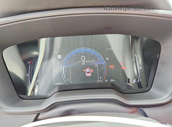 5YFB4MDE5TP376097 2026 TOYOTA COROLLA Black Սարքավորումների վահանակի տեսք