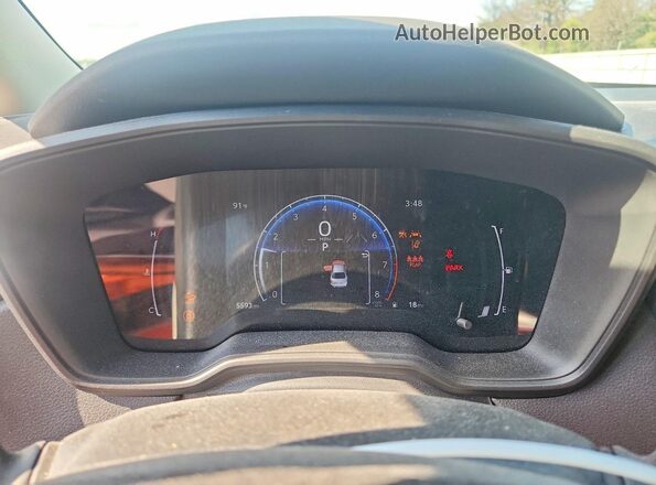 5YFB4MDE5TP456404 2026 TOYOTA COROLLA Blue Instrument cluster view