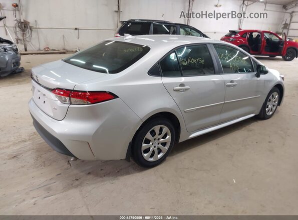 5YFB4MDE6SP302072 2025 TOYOTA COROLLA Silver უკანა მარჯვენა