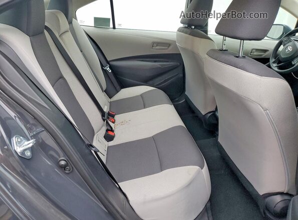 5YFB4MDE6SP338232 2025 TOYOTA COROLLA Gray Vista de los asientos traseros