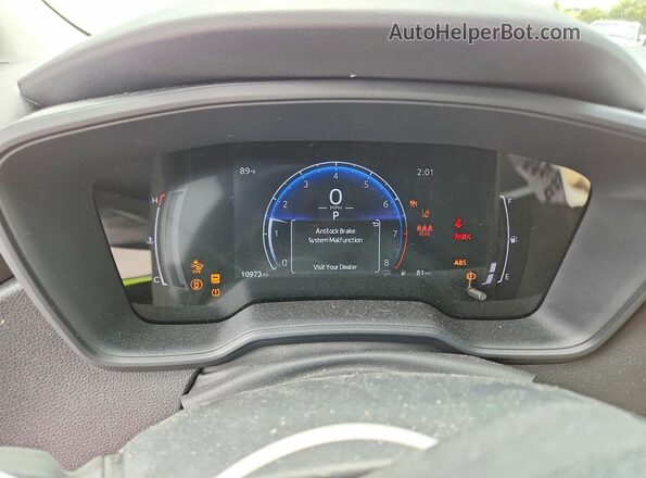 5YFB4MDE6TP405669 2026 TOYOTA COROLLA Белый Вид щитка приборов