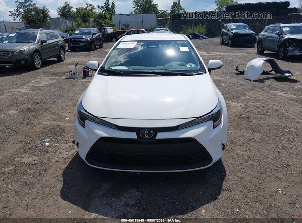 5YFB4MDE6TP439661 2026 TOYOTA COROLLA White Vista del cuadro de instrumentos